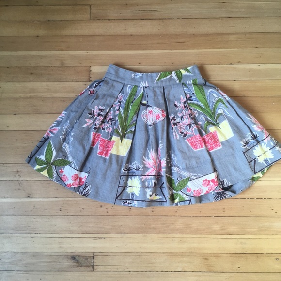 Vintage Flower Pot Skirt - Picture 2 of 6
